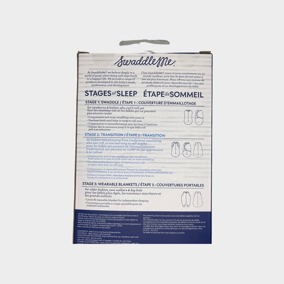 SwaddleMe Tie Dye Pink Night Sack Sleeper Size L - Picture 4 of 4